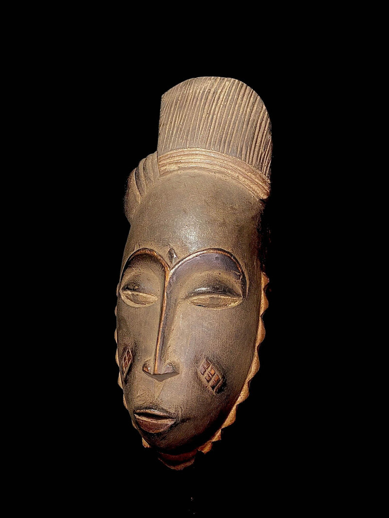 African Art Mask real african Mask Goli’s Baule Mask