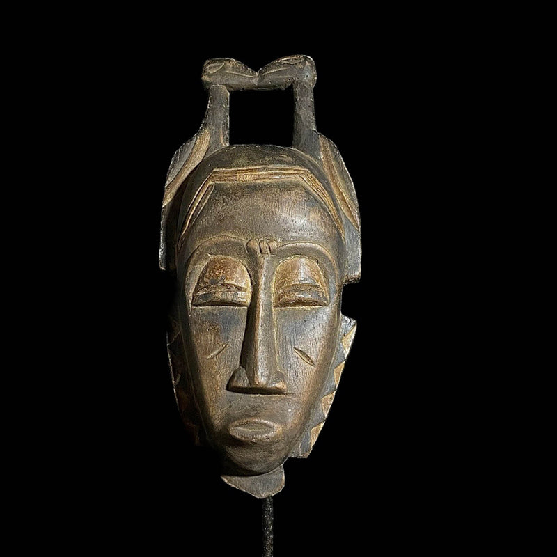 African Baule mask African Mask Tribal Face Wood Hand Carved