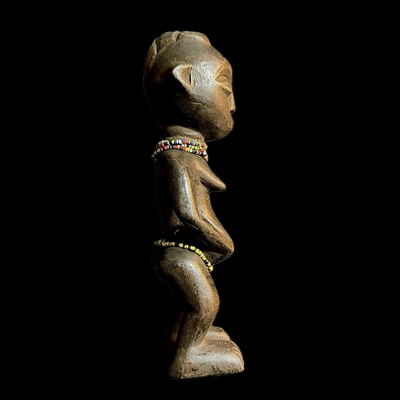 African Carved Statue Tribe Ancient African Fang Gabon