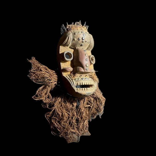 African Dan Kran Kaogle Mask Traditional vintage art tribal