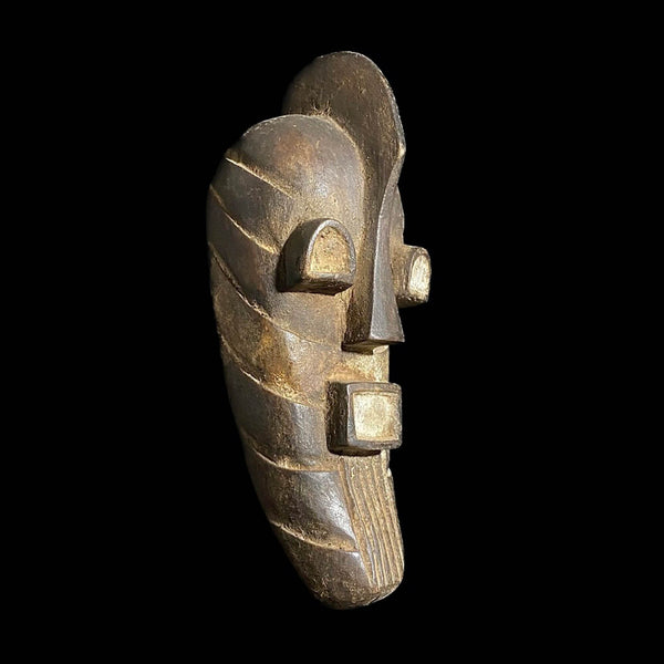 African Face Mask African Hand Carved Wall Hanging Songye