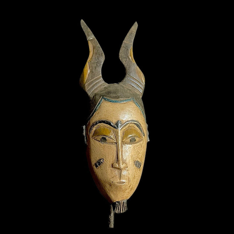 African Face Mask African Tribal Art Wooden Art GURO MASK