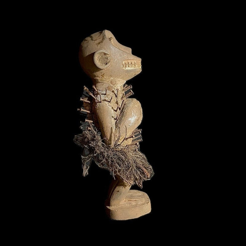 African Figure-Home Decor Carved Wooden Nkisi-nkondi Power