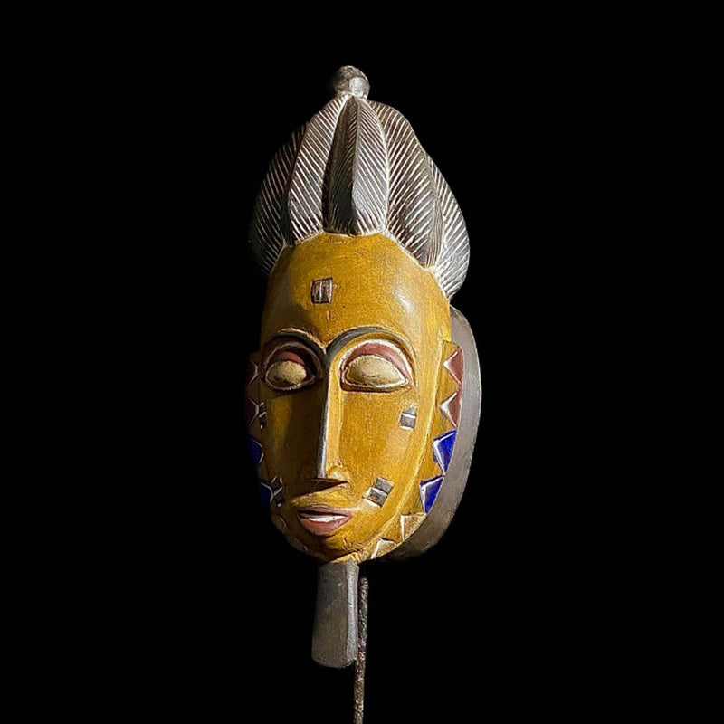 African Guru Mask antique wall mask -7383 - Wall Hangings