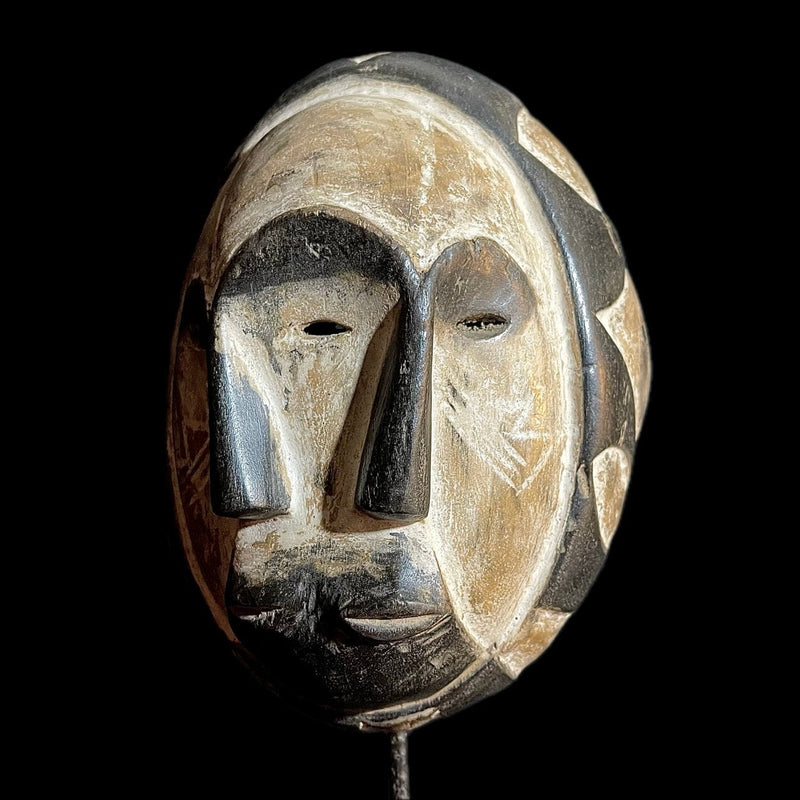 African Mask 3 Faces Lega Mask Congo Bwami Mask Society