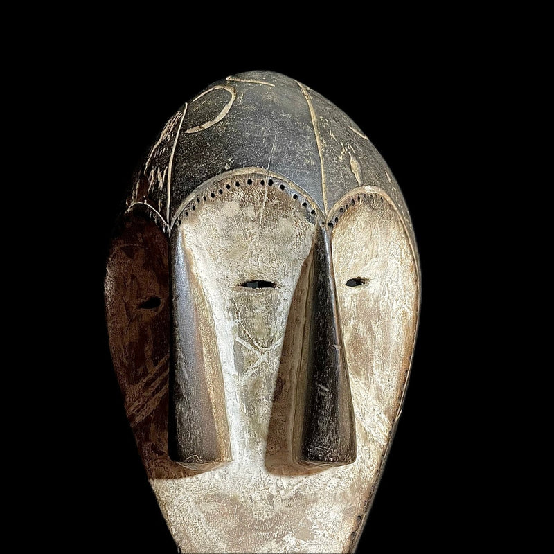 African Mask 3 Faces Lega Mask Congo Bwami Mask Society