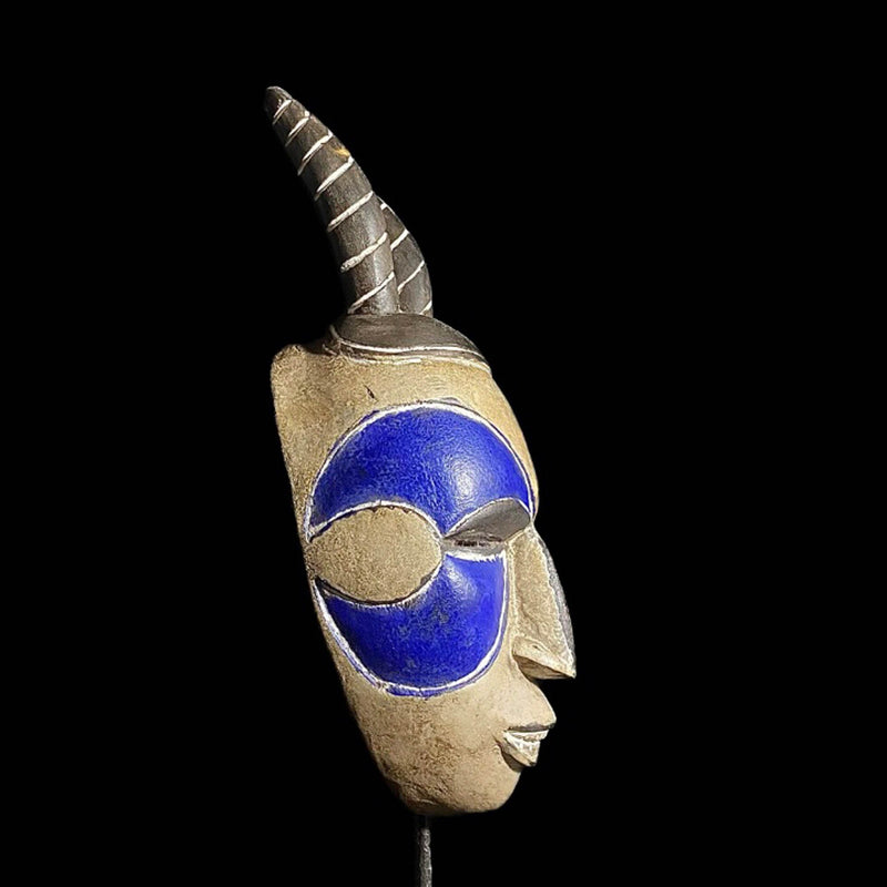African Mask antique wall mask Guro Mask Wood-7393 - Wall
