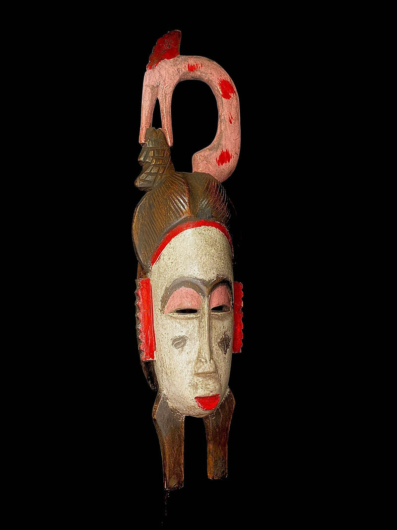 African mask antique wall mask Traditional masque vintage