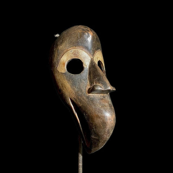 African mask antiques tribal Face vintage Wood Carved