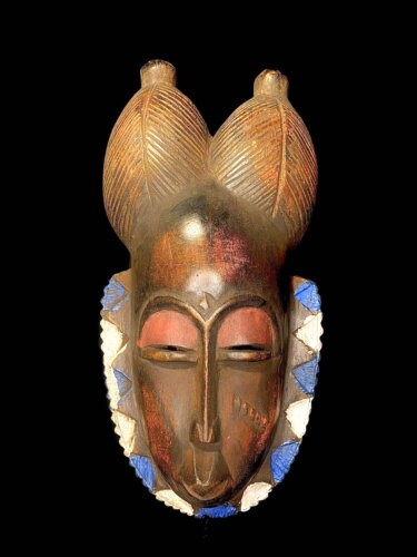 african mask antiques tribal Face vintage Wood Guro mask