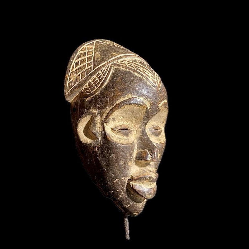 African mask antiques tribal mask vintage Wood mask Carved