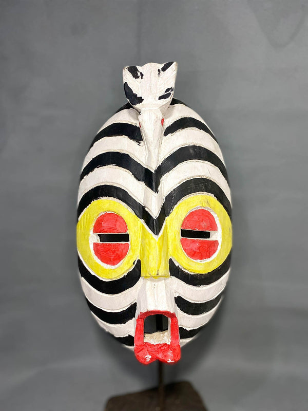 African Mask As Education art tribal one piece Home