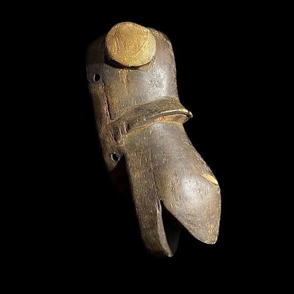 African mask Baule Antique African Masks Hand-carved Wood