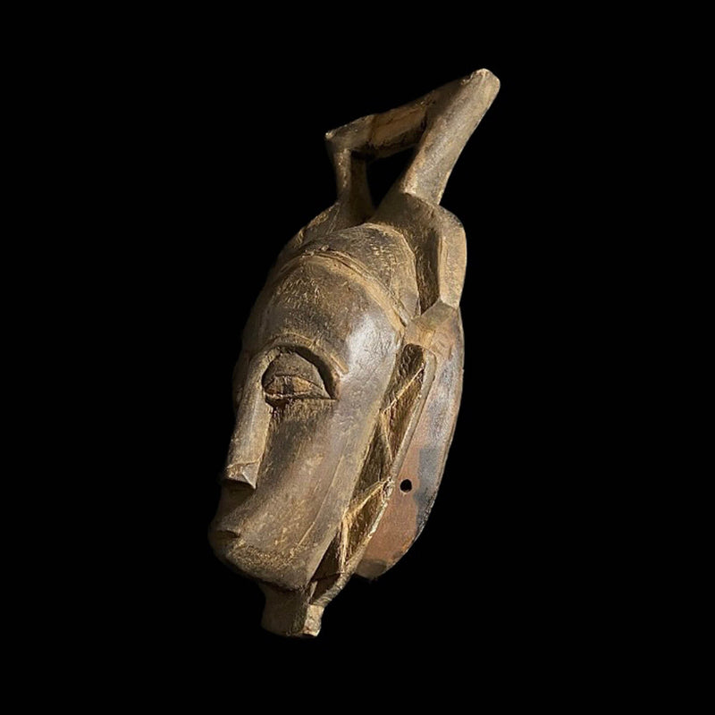 African mask Baule Antique African Masks Hand Carved Wooden
