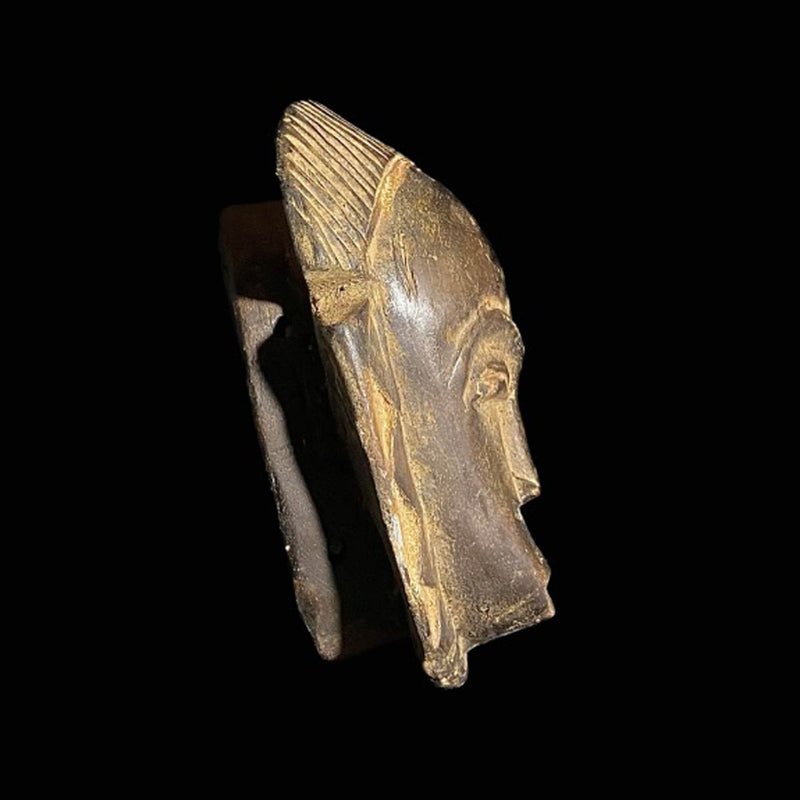African mask Baule Antique African Masks Wood Exclusive