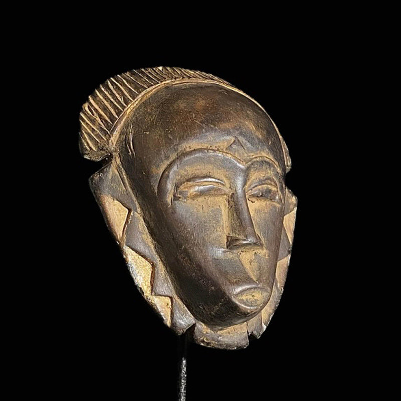 African mask Baule Antique African Masks Wood Exclusive