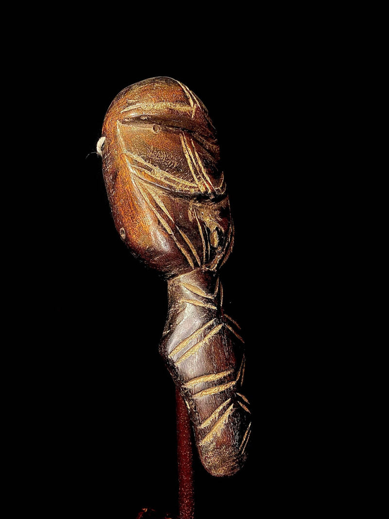 African mask Carved Wood and Coast/kagle mask dan kran