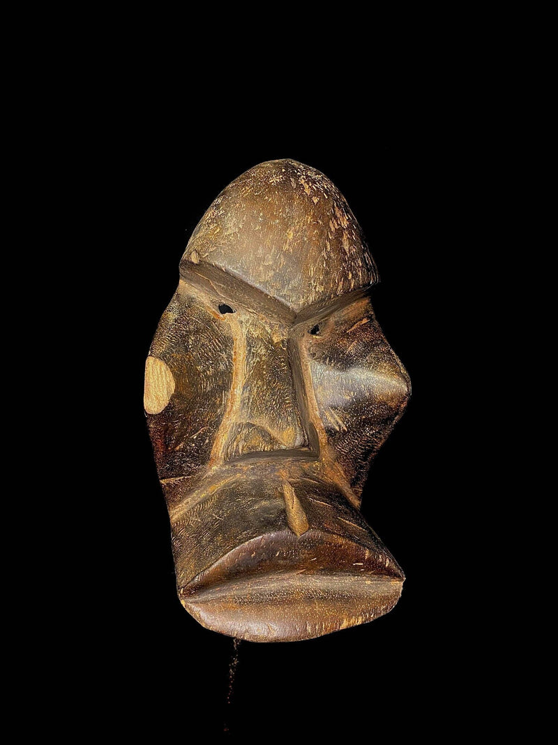 African mask Carved Wood Tribal Mask Of The Dan Kran