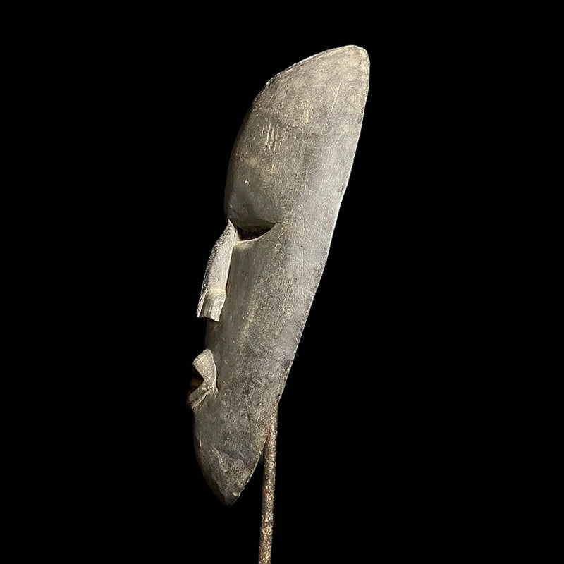 African mask Dan Tribal Art Face Vintage Wood Carved