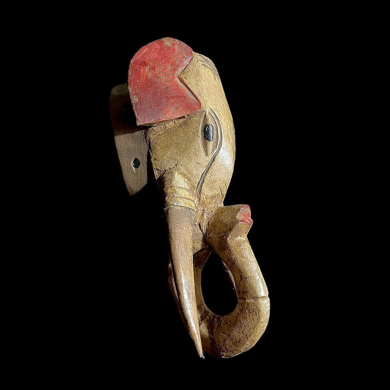 African Mask Elephant From The Babanki Tribe Of Cameroon