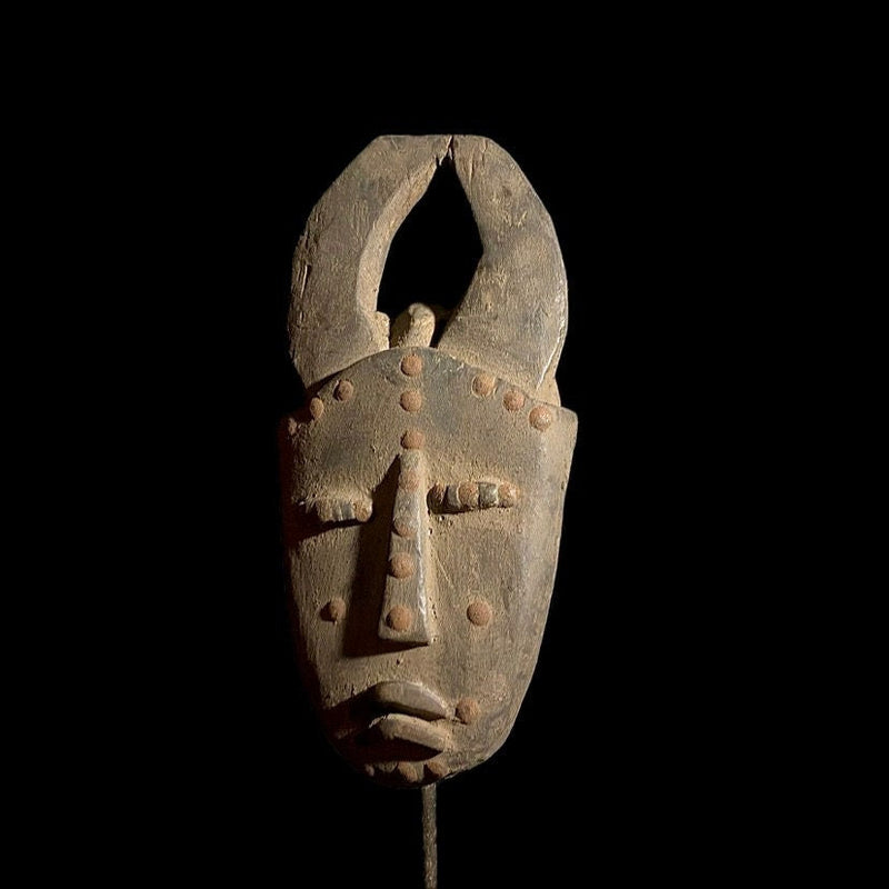 African Mask From The Guru Tribe Tribe Art Vintage Baule
