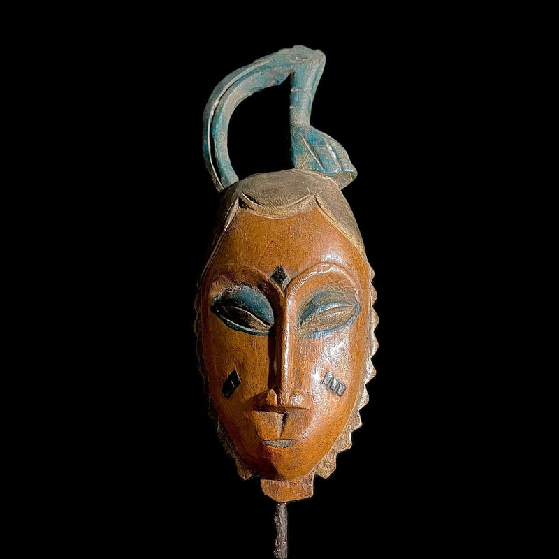 African mask Gouro Wall Mask Baoulé African Mask-9234