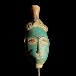 African mask Guro Masks Antiques Tribal Face Vintage Carved