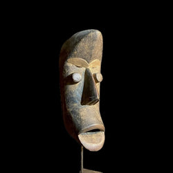 African mask Hand Carved Décor carved wooden Hanging Dan