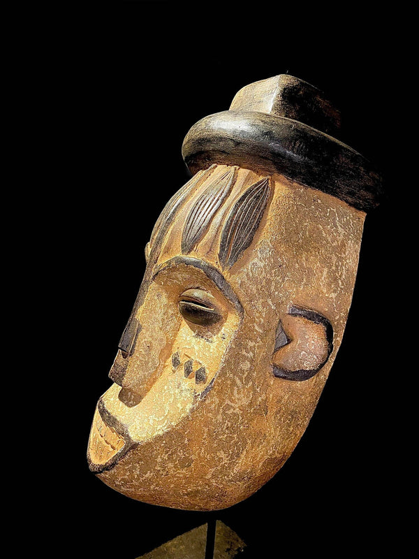 African Mask Igbo Ibo Peoples of Nigeria Ceremonial Hand