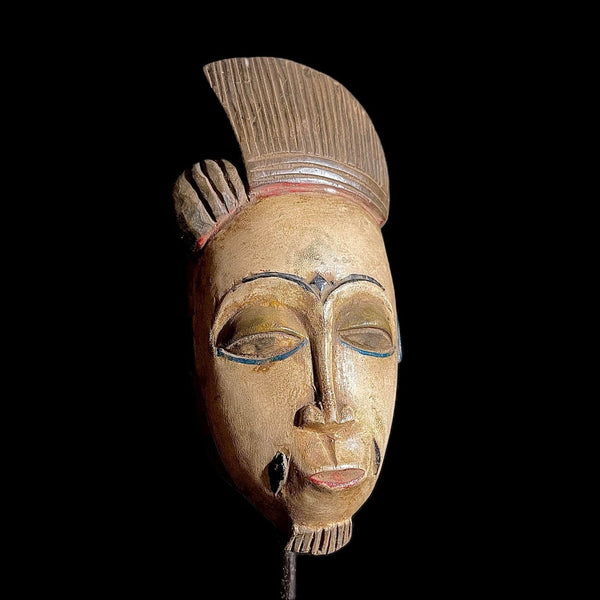 African Mask ntiques Mid-century Wall Hanging Traditional