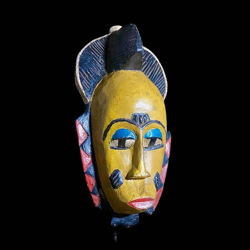 African Mask primitive art Guro Mask Wall Hanging collectibles