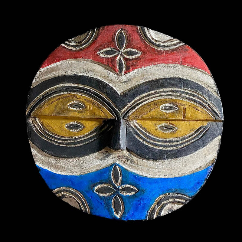 african mask Teke Tsaye African Mask Wooden African Wall