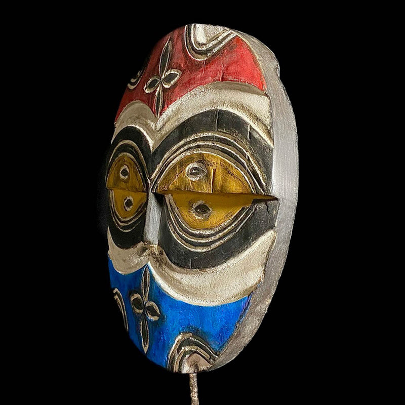 african mask Teke Tsaye African Mask Wooden African Wall