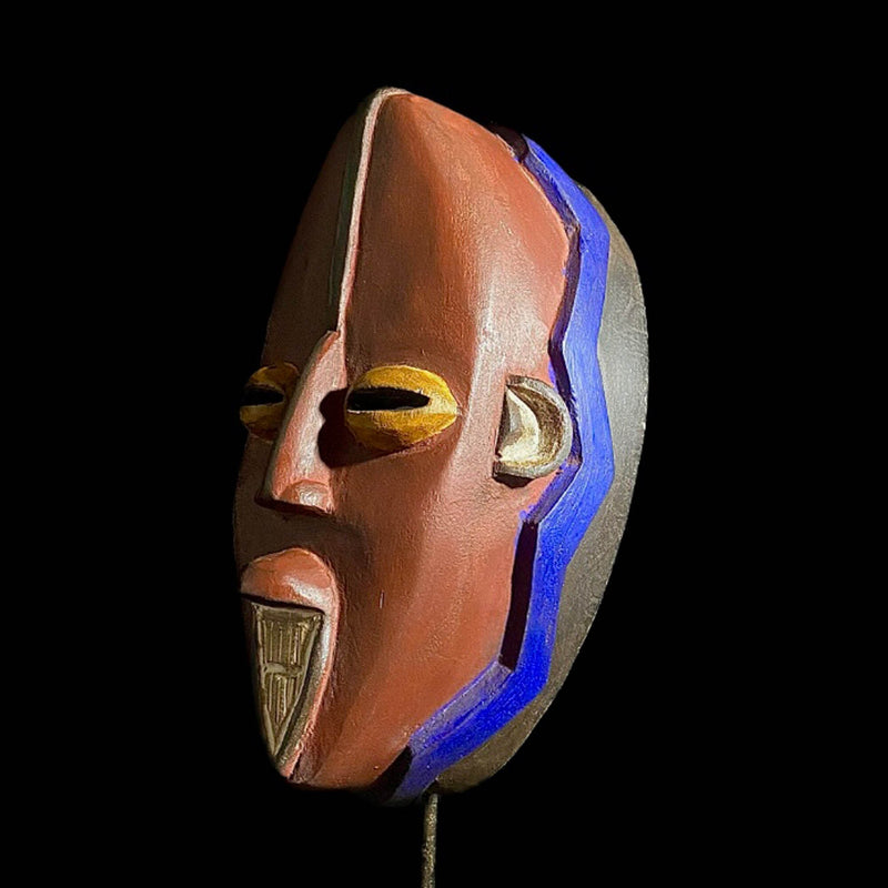 african mask Traditional Hand Carved Vintage Wall Hanging