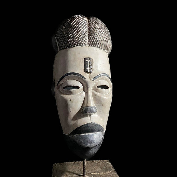 African Mask Tribal Face Mask Home Carved Wall Hanging Guro