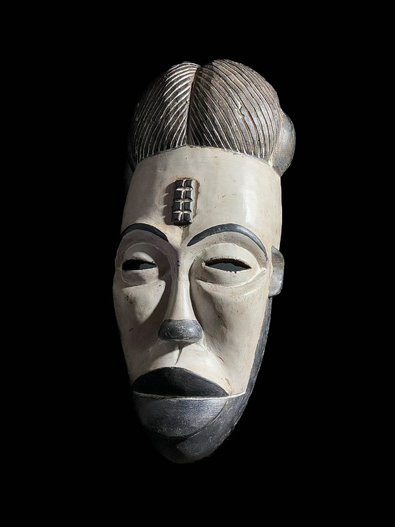 African Mask Tribal Face Mask Home Carved Wall Hanging Guro