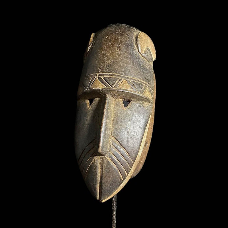 African Mask Tribal Face Mask Wood Hand Carved Guro Nice