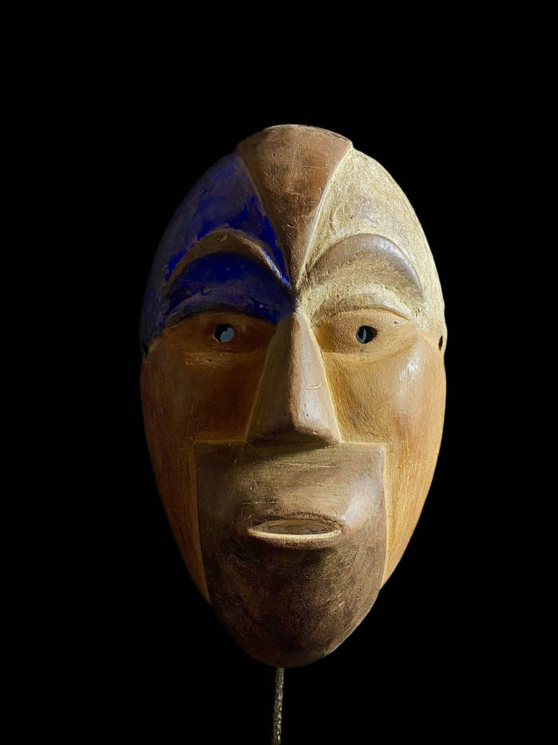 African Mask Tribal Face Mask Wood Hand Carved African Igbo