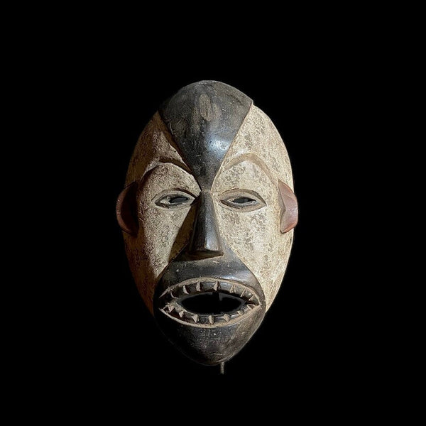 African Mask Tribal Face Mask Wood Hand Wall Hanging Songye