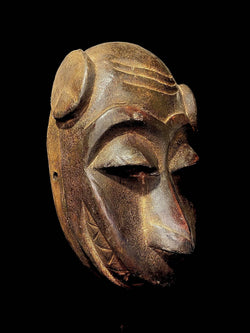 African Mask Tribal facial society mask GURO Mask-4502 -