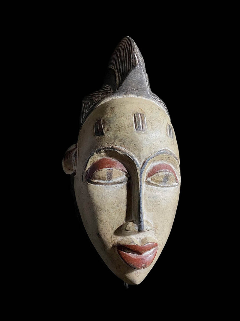 African Mask Wall Art Handmade Wall Hanging Guro Tribal Mask