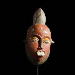 African Mask Wall Art Handmade Home Décor Mask Center Guro