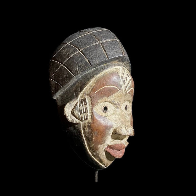 African Mask Wall Art Old Puno Mask Okuyi Mukudji Society