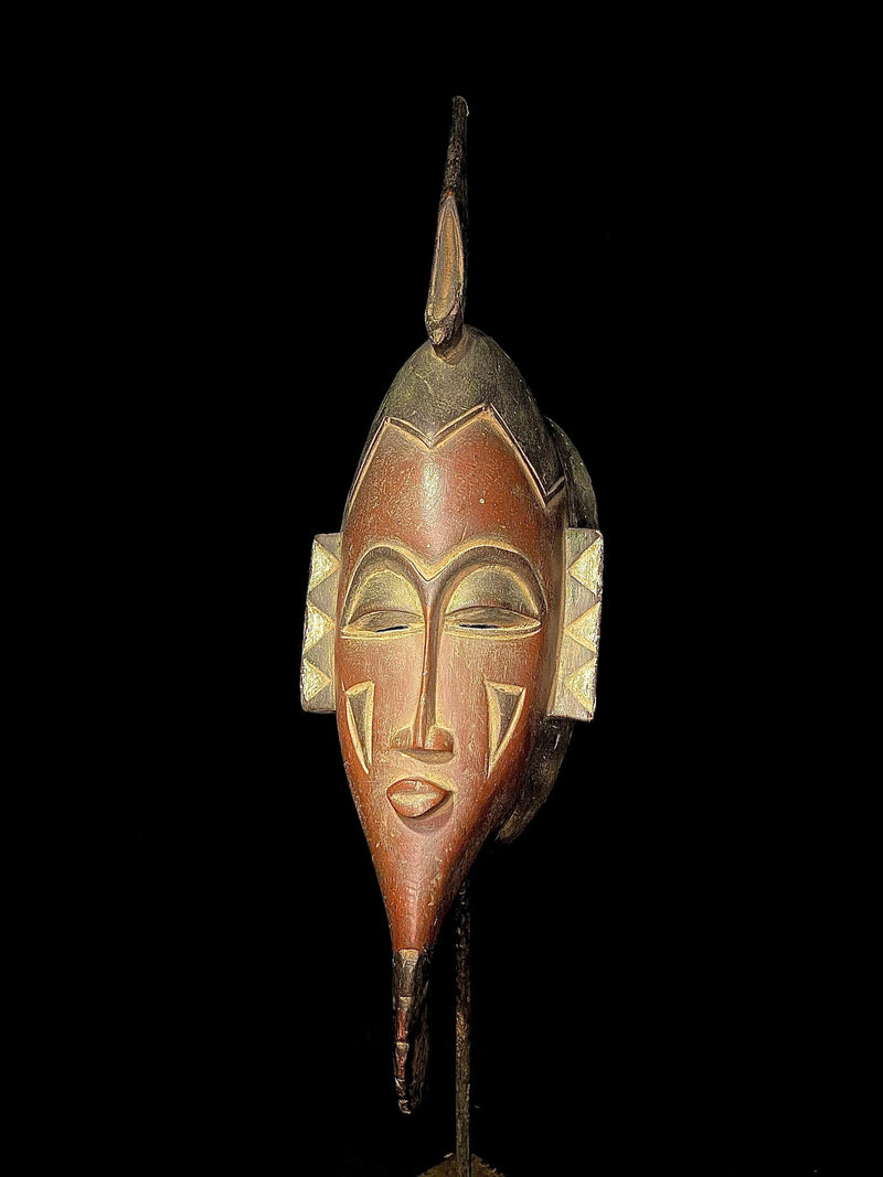 African Art African real african figure African Mask - Wood