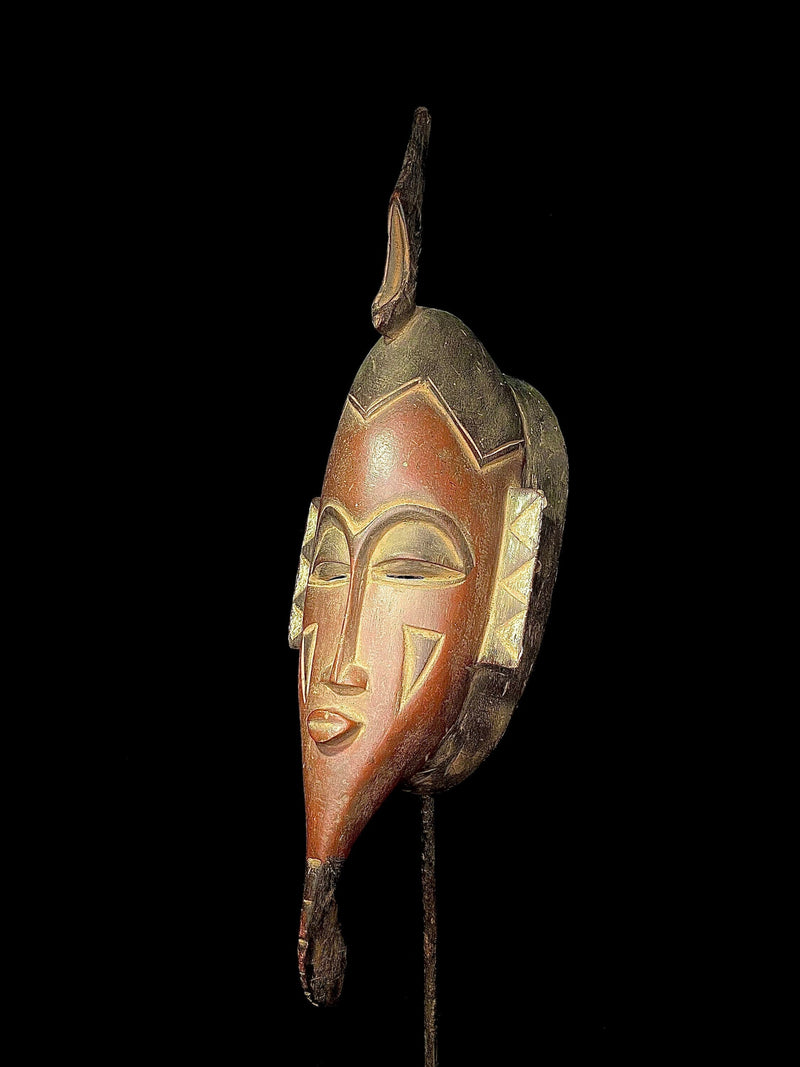 African Art African real african figure African Mask - Wood