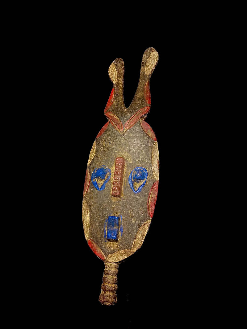 African Mask/ Mask Wood Hand Carved Vintage Wall Hanging