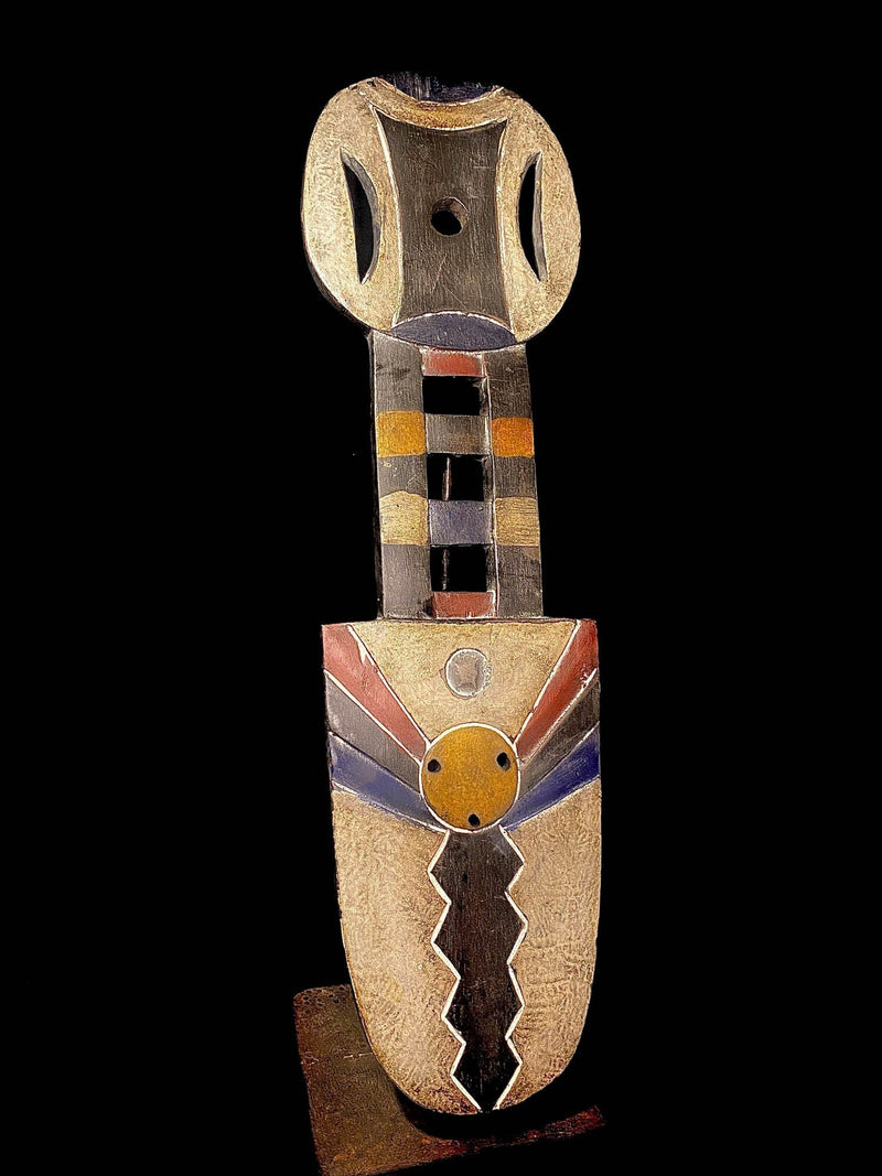 African mask Tribal Wall Hanging Hand Carved Wooden Bedu