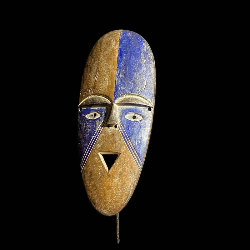 African masks antiques tribal Face vintage Lega Clean