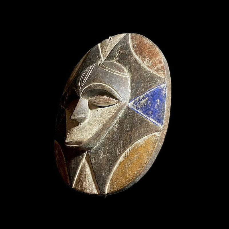 African Masks Antiques Tribal Face Vintage Wood And Hand