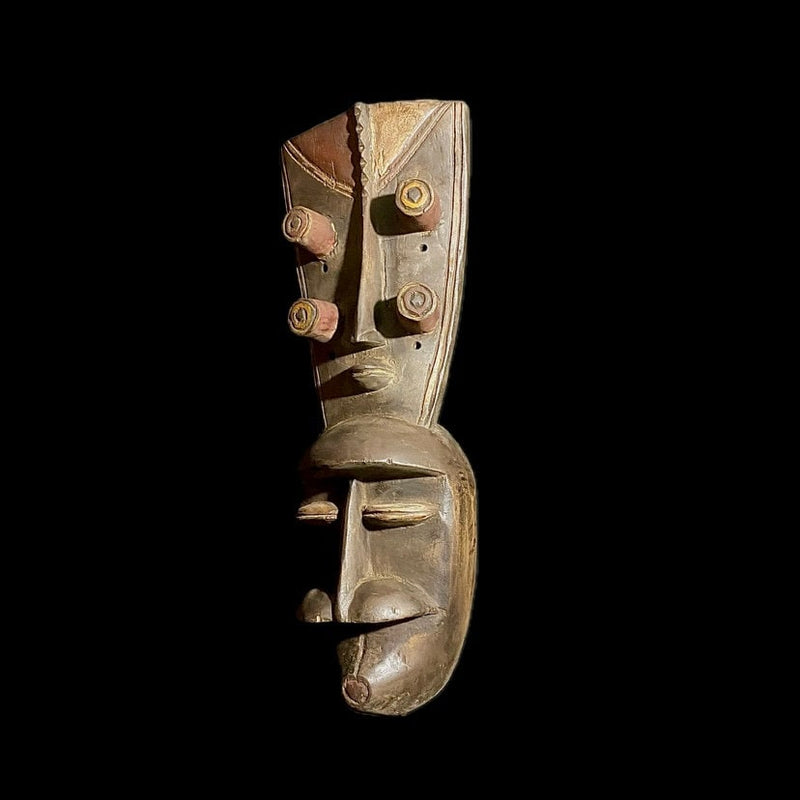 African masks antiques tribal wood mask Face Grebo Mask